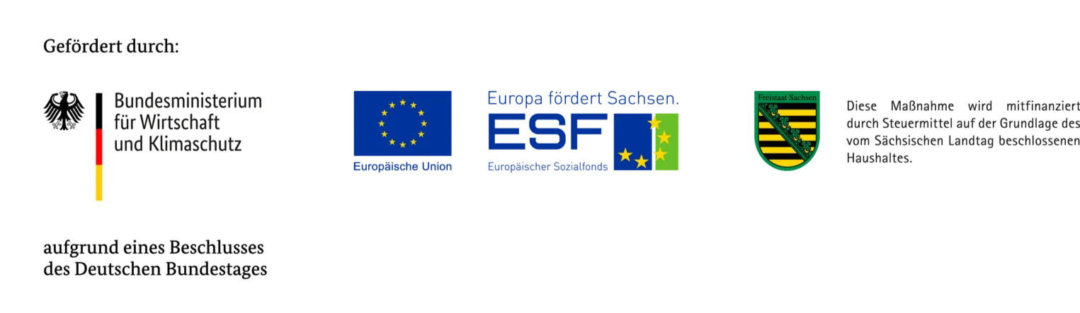 Logos unserer Fördermittelgeber